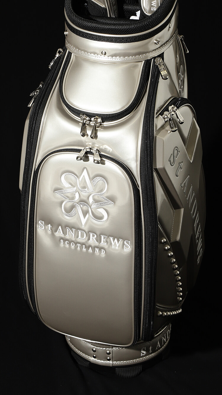 ONLINE LIMITED MODEL Enamel Golf Bag - Shampagne Gold - | St