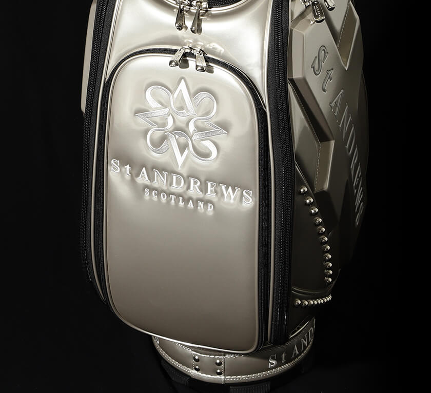 ONLINE LIMITED MODEL Enamel Golf Bag - Shampagne Gold - | St