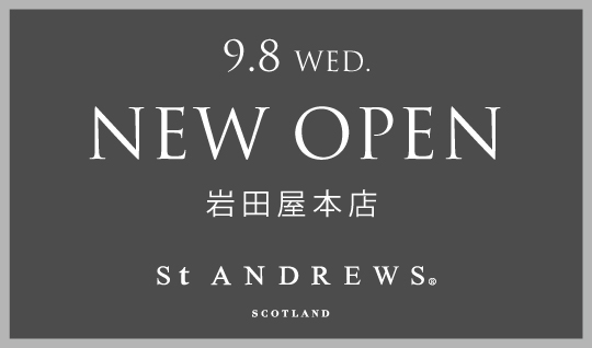 St ANDREWSが岩田屋本店にオープン！